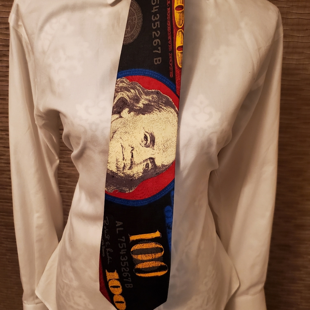 Ralph Marlin 100 Dollard Bill Tie